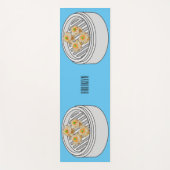 Tapis De Yoga Illustration de Shumai dim sum (Devant)