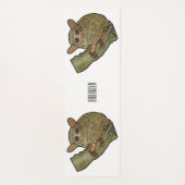 Tapis De Yoga Illustration de Tarsier (Dos)