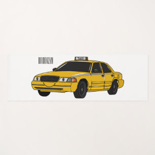Tapis De Yoga Illustration de taxi