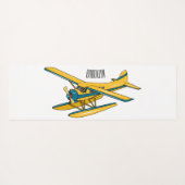 Tapis De Yoga Illustration d'hydravion (Dos (Horizontal))