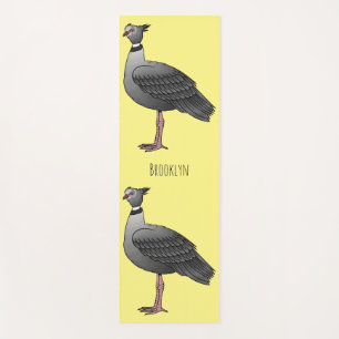 Tapis De Yoga Illustration d'oiseau du crieur du sud