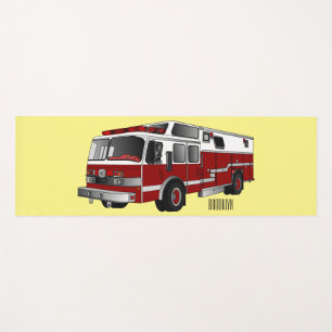 Tapis De Yoga Illustration du moteur à incendie