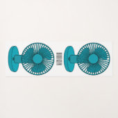 Tapis De Yoga Illustration du ventilateur (Dos (Horizontal))