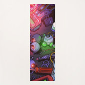 Tapis De Yoga Illustration Graffiti (Devant)