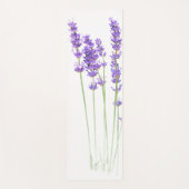 Tapis De Yoga Illustration Lavender (Devant)