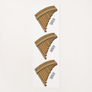 Tapis De Yoga Illustration Pan flûte / panpipes