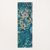 Tapis De Yoga Imaginaire Abstrait sous-marin (Devant)