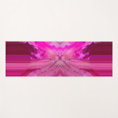 Tapis De Yoga Imaginaire Fuchsia (Devant (Horizontal))