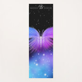 Tapis De Yoga Imaginaire spatial Papillon cosmique (Devant)