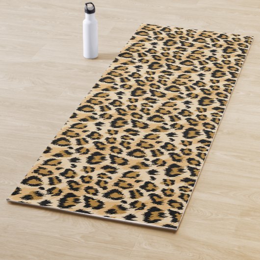 Tapis De Yoga Impression Cheetah (En situation)