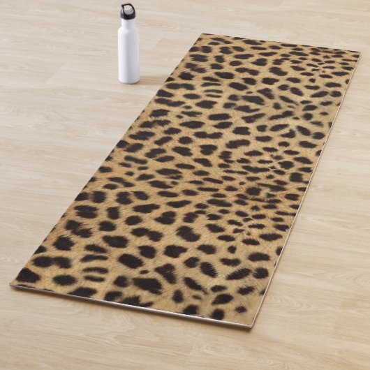 Tapis De Yoga Impression Cheetah (En situation)