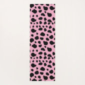 Tapis De Yoga Impression de vache, Motif de vache, Spots de vach (Dos)