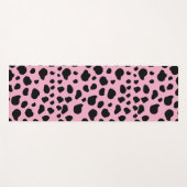 Tapis De Yoga Impression de vache, Motif de vache, Spots de vach (Devant (Horizontal))