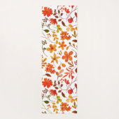 Tapis De Yoga Impression florale aquarelle (Dos)