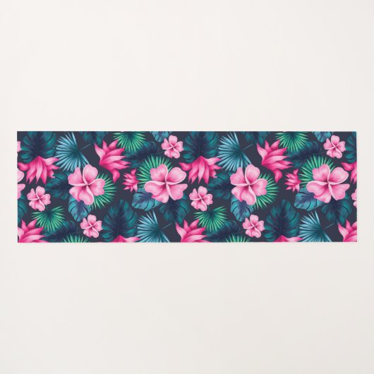 Tapis De Yoga Impression hawaïenne (Dos (Horizontal))