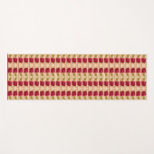 Tapis De Yoga impression rose (Devant (Horizontal))