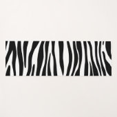 Tapis De Yoga Impression Zebra (Devant (Horizontal))