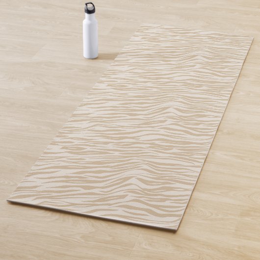 Tapis De Yoga Impression Zebra (En situation)