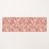 Tapis De Yoga Impression Zebra rose Chic (Devant (Horizontal))
