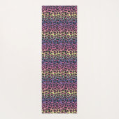 Tapis De Yoga Imprimé animalier Léopard Arc-en-Ciel (Dos)