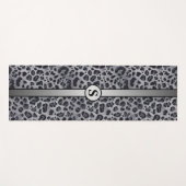 Tapis De Yoga Imprimé léopard élégant (Devant (Horizontal))
