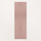Tapis De Yoga Imprimer l'alligator rose (Devant)