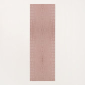 Tapis De Yoga Imprimer l'alligator rose (Dos)