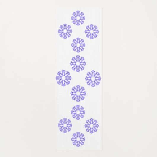 Tapis De Yoga Imprimés Kaleidoscope (Devant)
