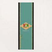Tapis De Yoga Indicateur du Delaware (Dos)