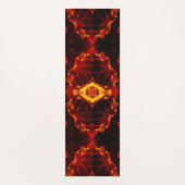 Tapis De Yoga Inferno Nexus - Fiery Kaleidoscope Art (Devant)