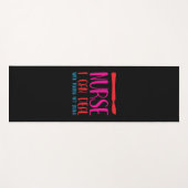 Tapis De Yoga Infirmière-cadeau Je peux traiter (Devant (Horizontal))