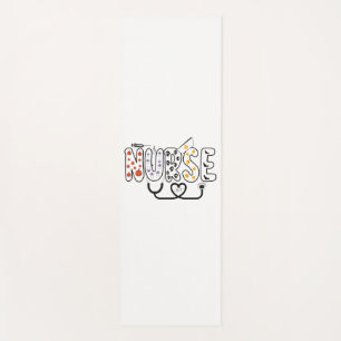 Tapis De Yoga Infirmière Halloween Funny Fantôme halloween infir