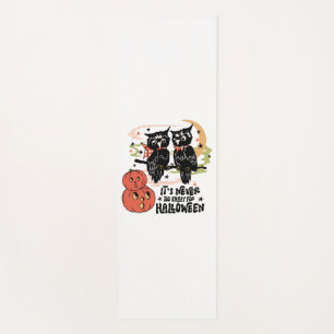 Tapis De Yoga Infirmière Halloween mignonne Automne