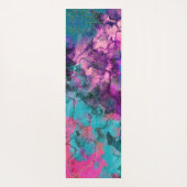Tapis De Yoga Inky Watercolor Abstract (Dos)