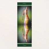 Tapis De Yoga Insecte pilote Co-libellule personnalisée (Devant)