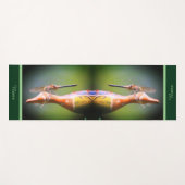 Tapis De Yoga Insecte pilote Co-libellule personnalisée (Devant (Horizontal))