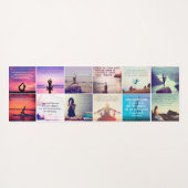 Tapis de Yoga Inspirant (Dos (Horizontal))