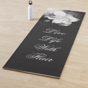 Tapis De Yoga Inspiration Gardenia Floral Yoga Mat