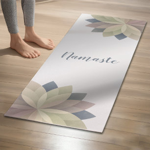 Tapis De Yoga Instructeur de méditation Yoga Colorful Lotus Mand