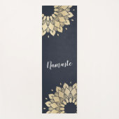 Tapis De Yoga Instructeur de méditation Yoga Studio Gold Mandala (Devant)