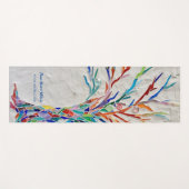 Tapis De Yoga Instructeur de Yoga Arc-en-ciel (Devant (Horizontal))