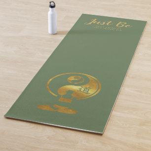 Tapis De Yoga Instructeur YOGA personnalisé, Soyez SEULEMENT SAG
