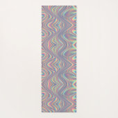 Tapis De Yoga Iridescent Holographic Swirl Texture (Dos)