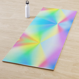 Tapis De Yoga Iridescente, à l'arc-en-ciel, rêveuse - pour les r