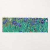 Tapis De Yoga Irises par Van Gogh Art Peinture (Devant (Horizontal))