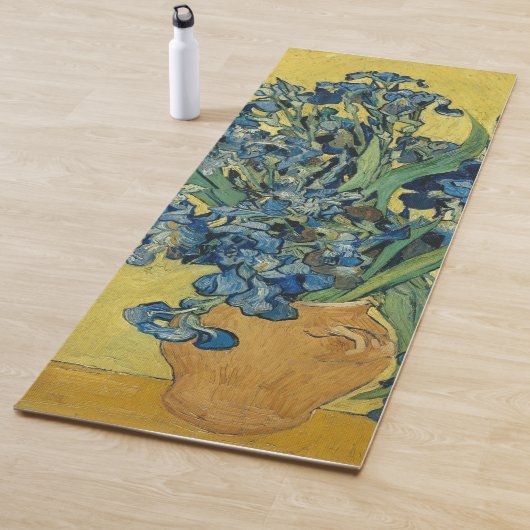 Tapis De Yoga Irises - Vincent van Gogh Art (En situation)