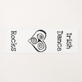Tapis De Yoga Irish Dance Rocks - Yoga Mat (Devant (Horizontal))