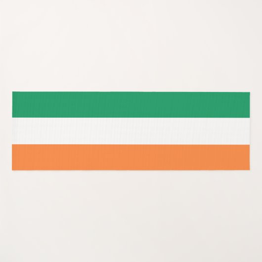 Tapis De Yoga Irlande National Flag, standard irlandais, bannièr (Devant (Horizontal))