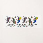 Tapis De Yoga Islandais sauvages (Devant (Horizontal))