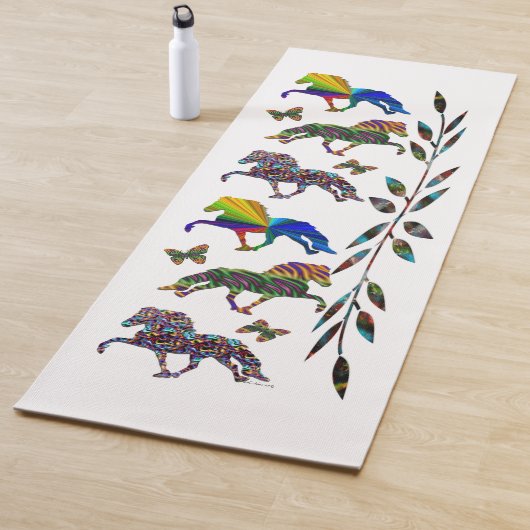 Tapis De Yoga Islandais sauvages (En situation)